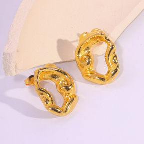 6E2007307vbnb-334  Stainless Steel Earrings
