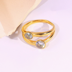 6R2001424bbov-334  6-9#  Stainless Steel Ring