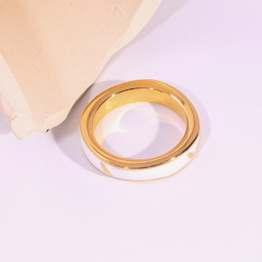 6R2001442bbov-334  6-9#  Stainless Steel Ring