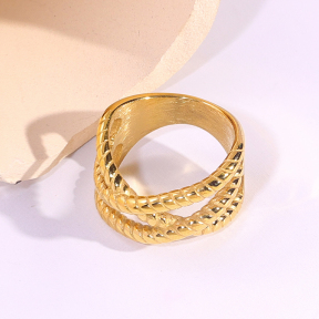 6R2001496bbov-334  6-9#  Stainless Steel Ring