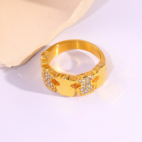 6R2001517bbov-334  6-9#  Stainless Steel Ring