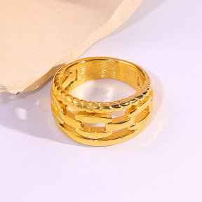 6R2001522bbov-334  6-9#  Stainless Steel Ring