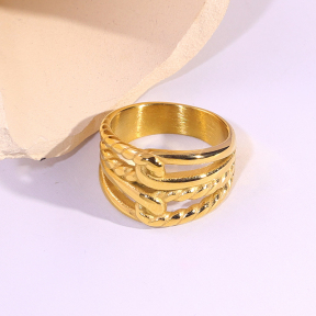6R2001523bbov-334  6-9#  Stainless Steel Ring