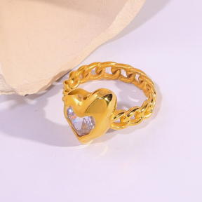 6R2001532bbov-334  6-9#  Stainless Steel Ring