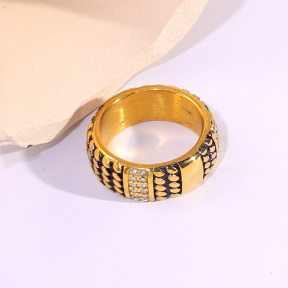 6R2001541bbov-334  6-9#  Stainless Steel Ring