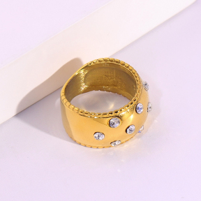 6R2001642bbov-334  6-9#  Stainless Steel Ring