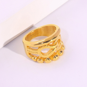 6R2001660bbov-334  6-9#  Stainless Steel Ring