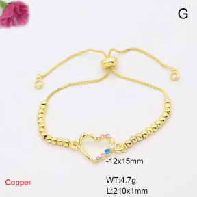 F6B407066ablb-L017  Fashion Copper Bracelet