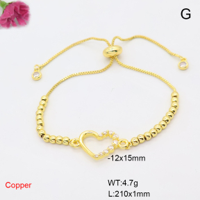 F6B407068ablb-L017  Fashion Copper Bracelet