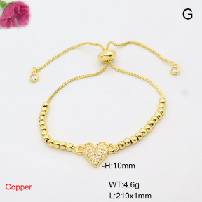 F6B407069ablb-L017  Fashion Copper Bracelet
