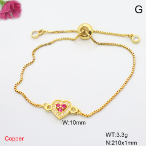 F6B407073ablb-L017  Fashion Copper Bracelet