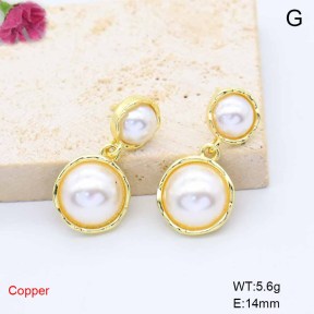 F6E302169vbmb-L017  Fashion Copper Earrings
