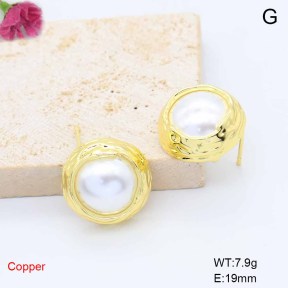 F6E302170ablb-L017  Fashion Copper Earrings