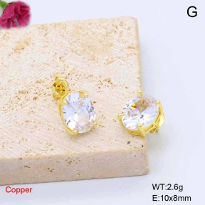 F6E405920baka-L017  Fashion Copper Earrings
