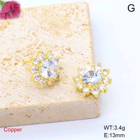 F6E405921baka-L017  Fashion Copper Earrings