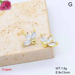 F6E405923baka-L017  Fashion Copper Earrings