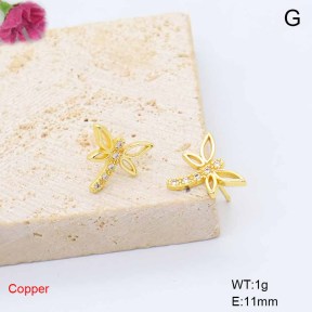 F6E405926baka-L017  Fashion Copper Earrings
