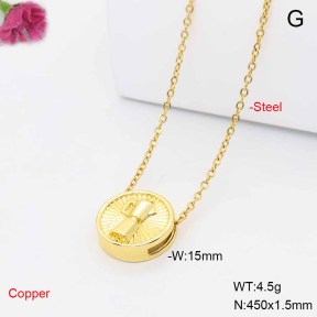 F6N201258avja-L017  Fashion Copper Necklace
