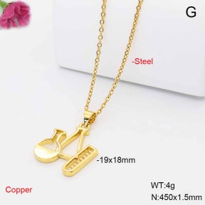 F6N201260vail-L017  Fashion Copper Necklace