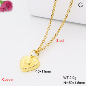 F6N201265vaia-L017  Fashion Copper Necklace