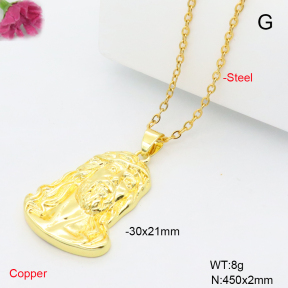 F6N201271aajl-L017  Fashion Copper Necklace