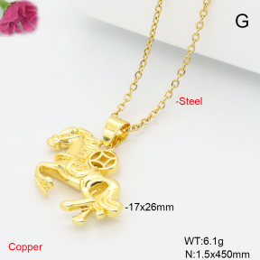 F6N201272vail-L017  Fashion Copper Necklace