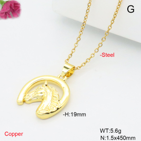 F6N201273vaia-L017  Fashion Copper Necklace
