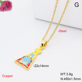 F6N301961avja-L017  Fashion Copper Necklace