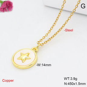 F6N301966avja-L017  Fashion Copper Necklace