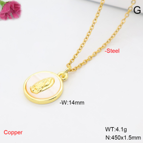 F6N301967avja-L017  Fashion Copper Necklace
