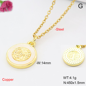 F6N301969avja-L017  Fashion Copper Necklace