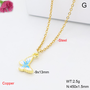 F6N301970vaia-L017  Fashion Copper Necklace
