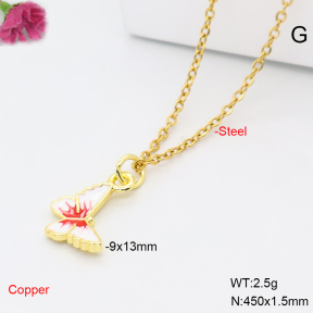 F6N301971vaia-L017  Fashion Copper Necklace