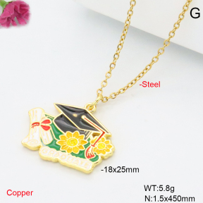 F6N301973vail-L017  Fashion Copper Necklace