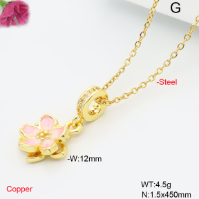 F6N301981avja-L017  Fashion Copper Necklace