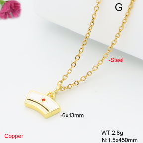 F6N301995vaia-L017  Fashion Copper Necklace