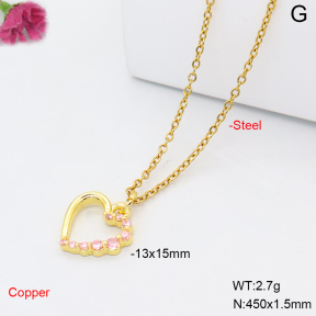 F6N409542vail-L017  Fashion Copper Necklace