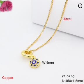 F6N409550vail-L017  Fashion Copper Necklace