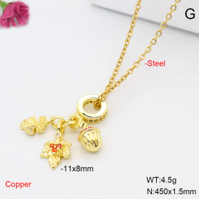 F6N409552baka-L017  Fashion Copper Necklace