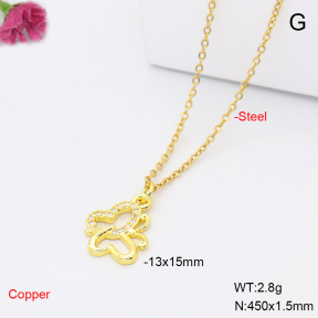 F6N409561vail-L017  Fashion Copper Necklace