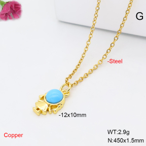 F6N409567vaia-L017  Fashion Copper Necklace