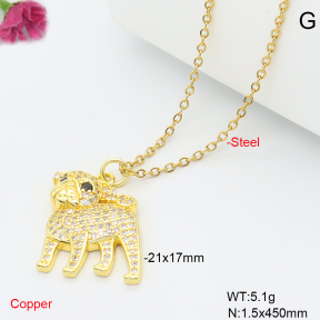 F6N409578aajl-L017  Fashion Copper Necklace