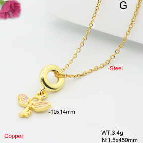 F6N409588vail-L017  Fashion Copper Necklace