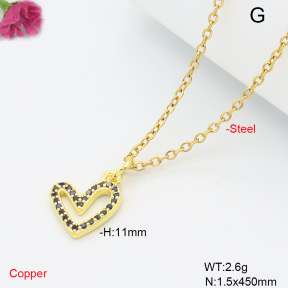 F6N409611vail-L017  Fashion Copper Necklace