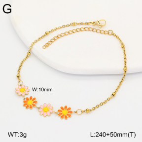 2A9001932ablb-350  Stainless Steel Anklets