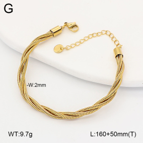 2B2005664bhbl-775  Stainless Steel Bracelet