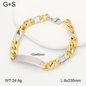 2B2005696vbmb-775  Stainless Steel Bracelet