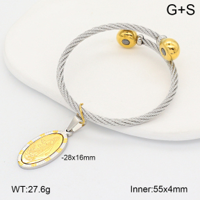 2BA202671ahlv-722  Stainless Steel Bangle