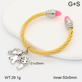 2BA402907ahlv-722  Stainless Steel Bangle