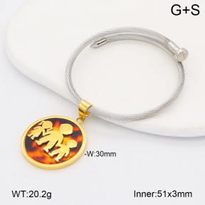 2BA402914vhha-722  Stainless Steel Bangle